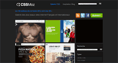 Desktop Screenshot of cssmoz.com